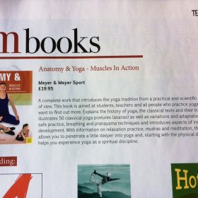 Anatomy & Yoga features in OM Yoga Magazine