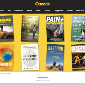 ‘Running Throughout Time’ makes Outside Magazine’s Summer 2024 Reading List ‘Running Throughout Time’ makes Outside Magazine’s Summer 2024 Reading List